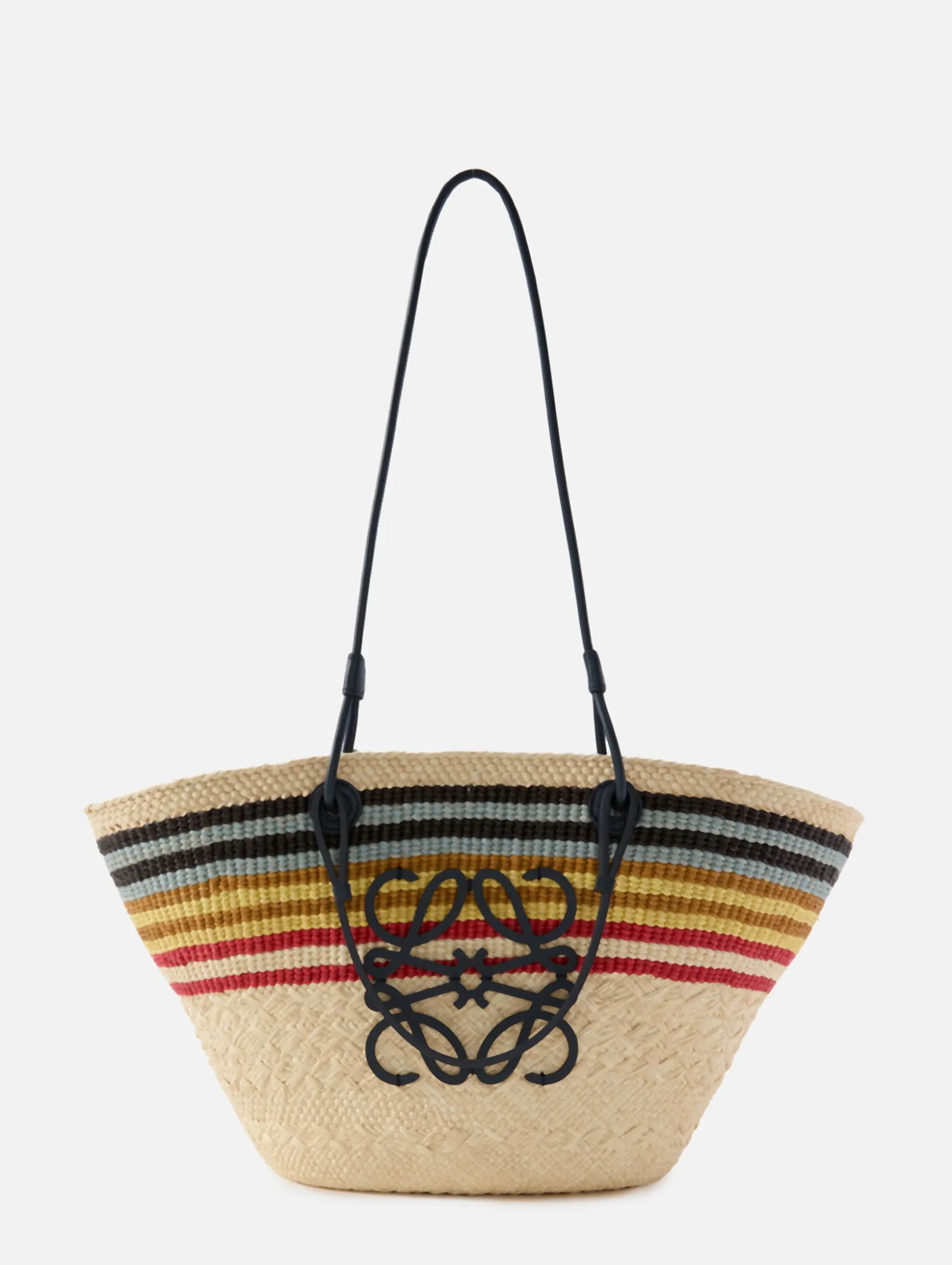 Anagram Stripe Basket Bag