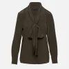 Angelique Tie Neck Blouse