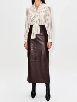 Angelique Tie Neck Blouse