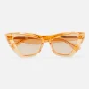 Angle Cat Eye Sunglasses