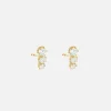 Ara Three Stone Studs