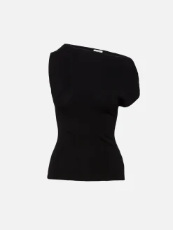 Asymmetric Knot Top