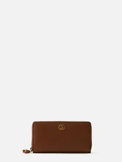 Bamboo Puller Zip Around Wallet