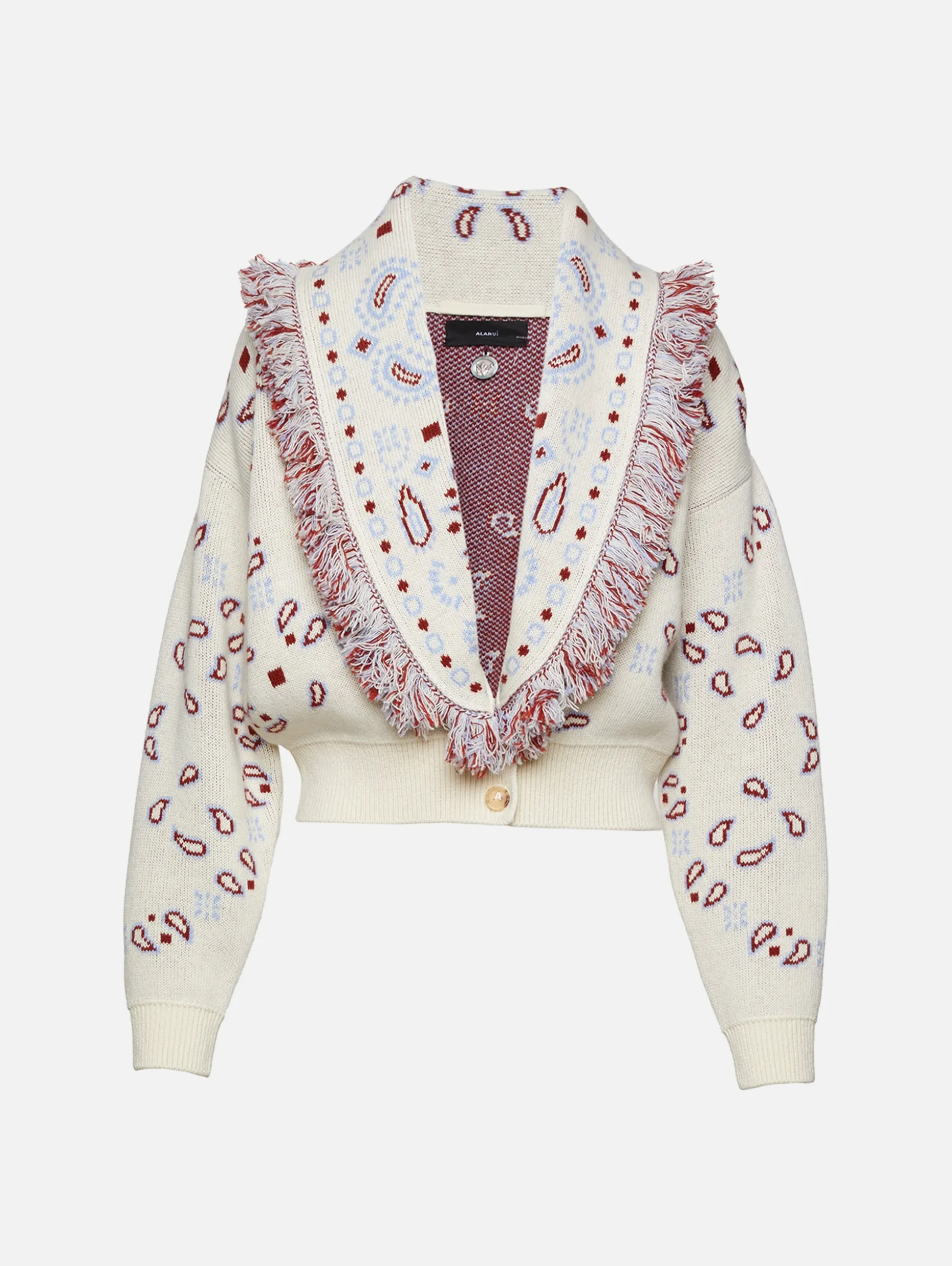 Bandana Jacquard Cardi Bomber