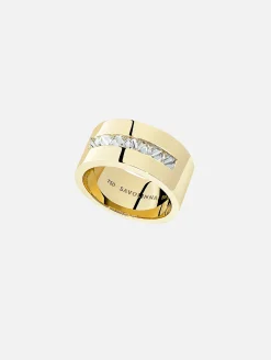 Be Spiked Stack Diamond Band