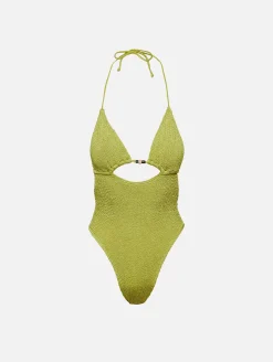 Beaded Fowler One Piece Swimsuit