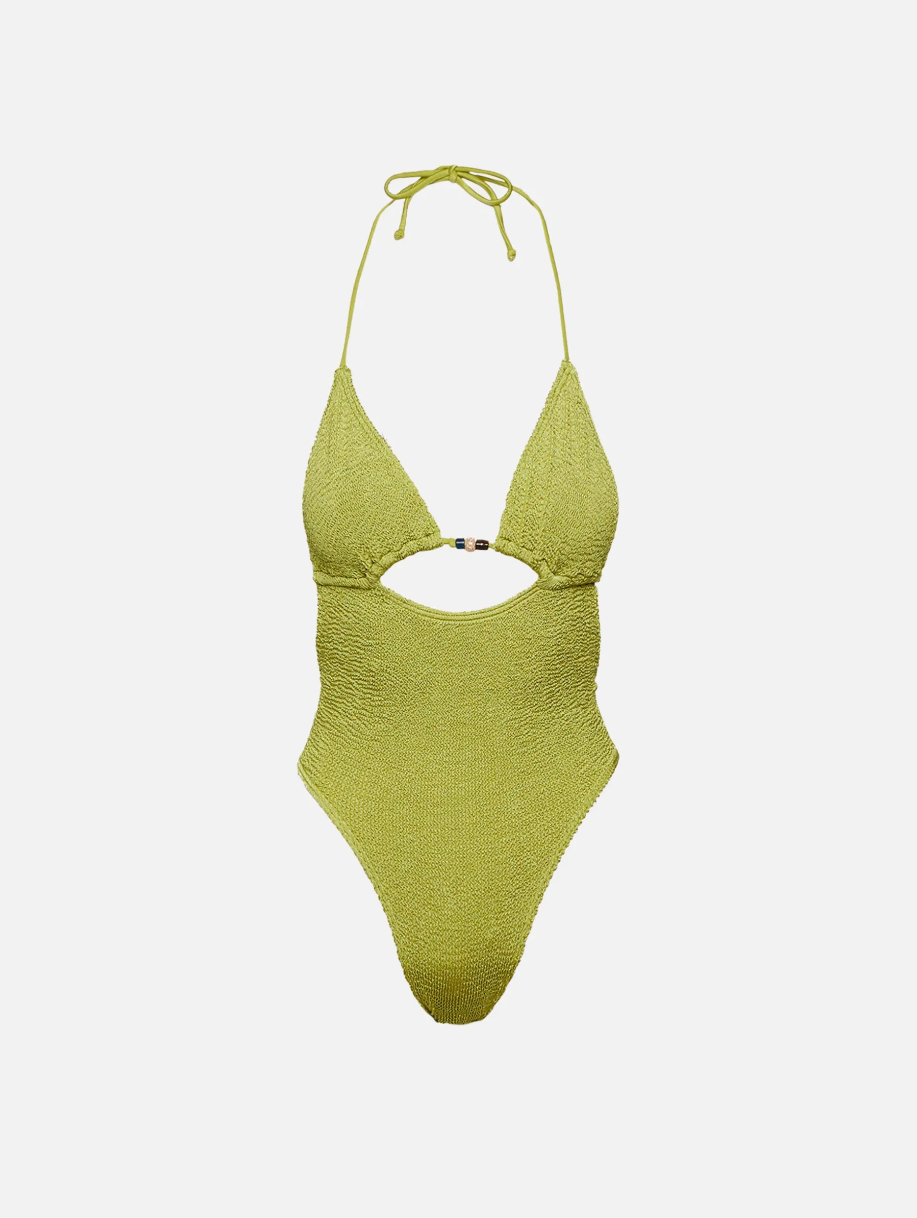 Beaded Fowler One Piece Swimsuit