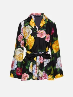 Belted Button Up Blouse