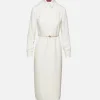 Belted Button Up Dress