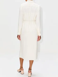 Belted Button Up Dress