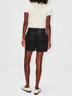 Belted Tailored Short