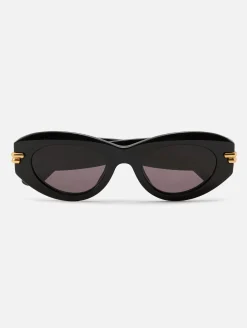 Bold Ribbon Beveled Oval Frame
