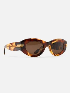 Bold Ribbon Beveled Oval Frame