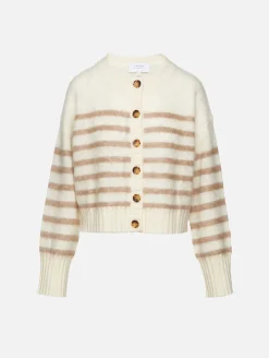 Brushed Cashmere Cardigan