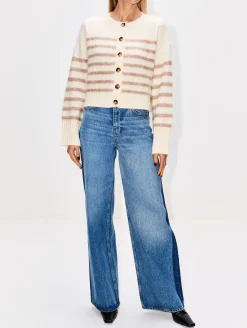 Brushed Cashmere Cardigan