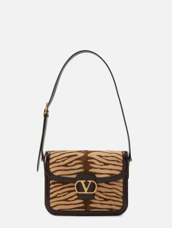 Calf Hair Shoulder Bag