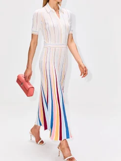 Calypso Pinstripe Dress