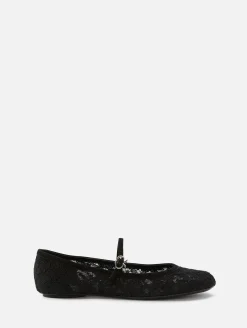 Carla Lace Ballet Flat