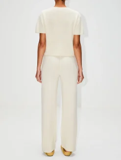 Cashmere Short Sleeve Top