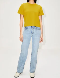 Cashmere Short Sleeve Top