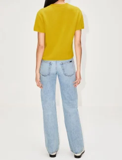 Cashmere Short Sleeve Top