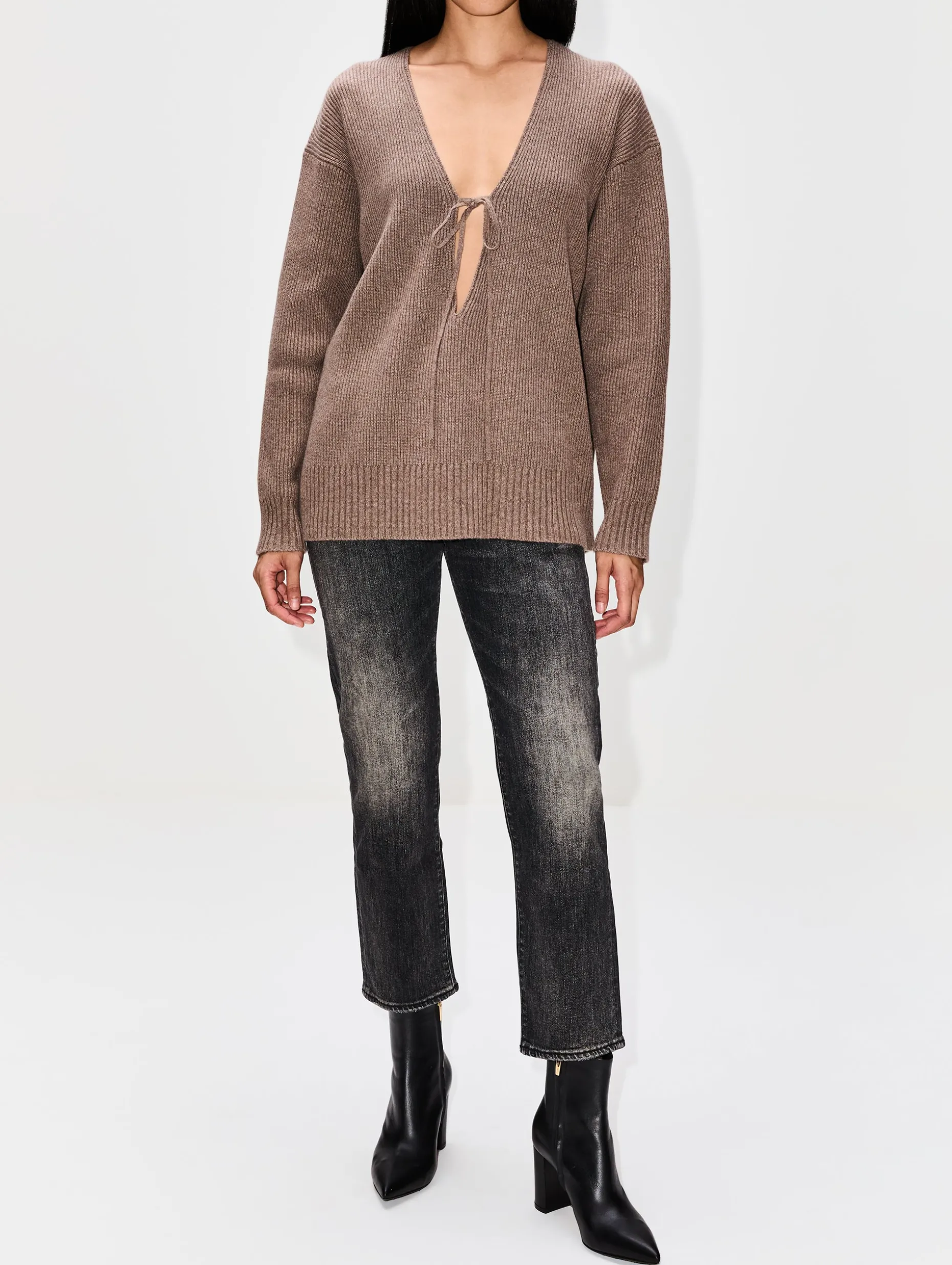 Cashmere V Neck Sweater