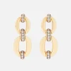Catena Double Link Earring