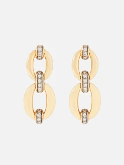 Catena Double Link Earring