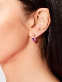 Catena Petite Heart Earrings