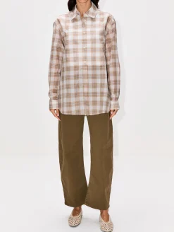 Chloe Bib Button Down Shirt