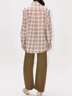 Chloe Bib Button Down Shirt