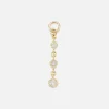 Classic Hammered Bezel Charms