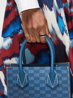 Clive Two-Toned Fluted Band Ring
