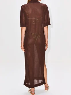 Coastline Overlay Dress