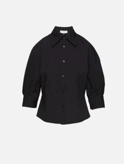 Colette 3/4 Sleeve Button Down Top