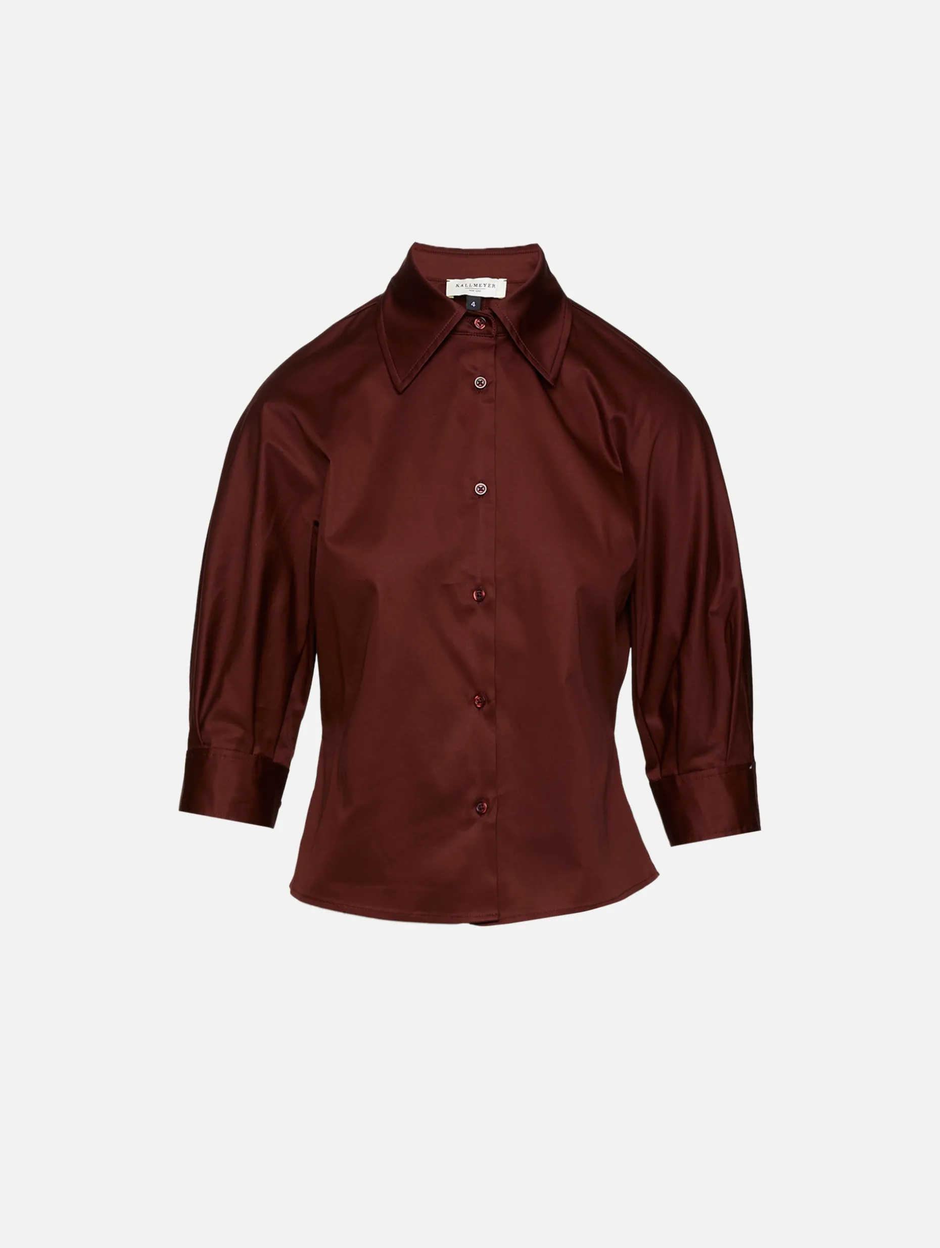 Colette 3/4 Sleeve Button Down Top