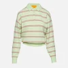 Collegiate Stripe Polo Shirt
