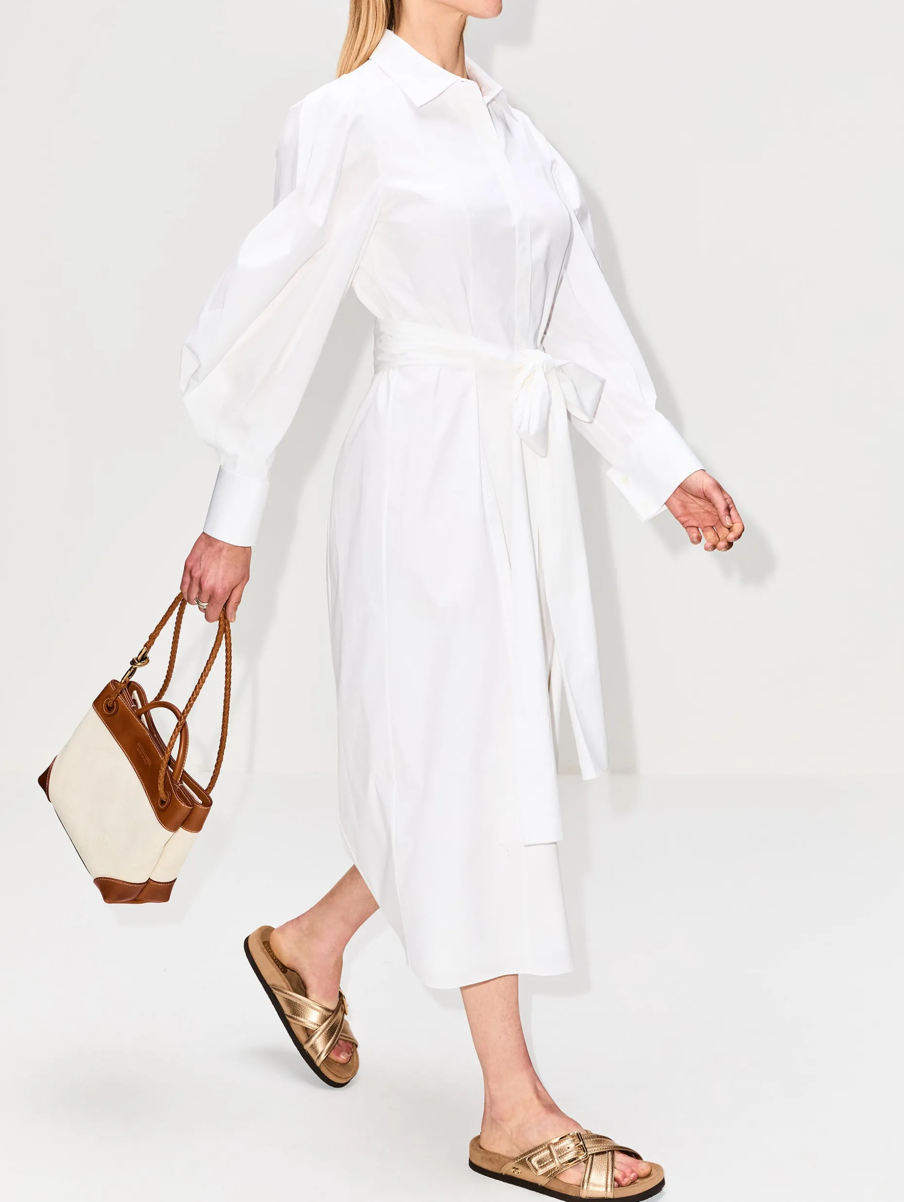 Column Shirtdress