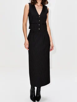 Contour Midi Skirt