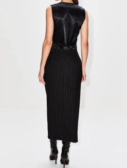 Contour Midi Skirt