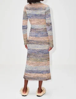 Cosmic Rib Knit Dress