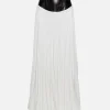 Cotton Pleated Skirt