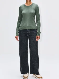 Crew Neck Long Sleeve Sweater