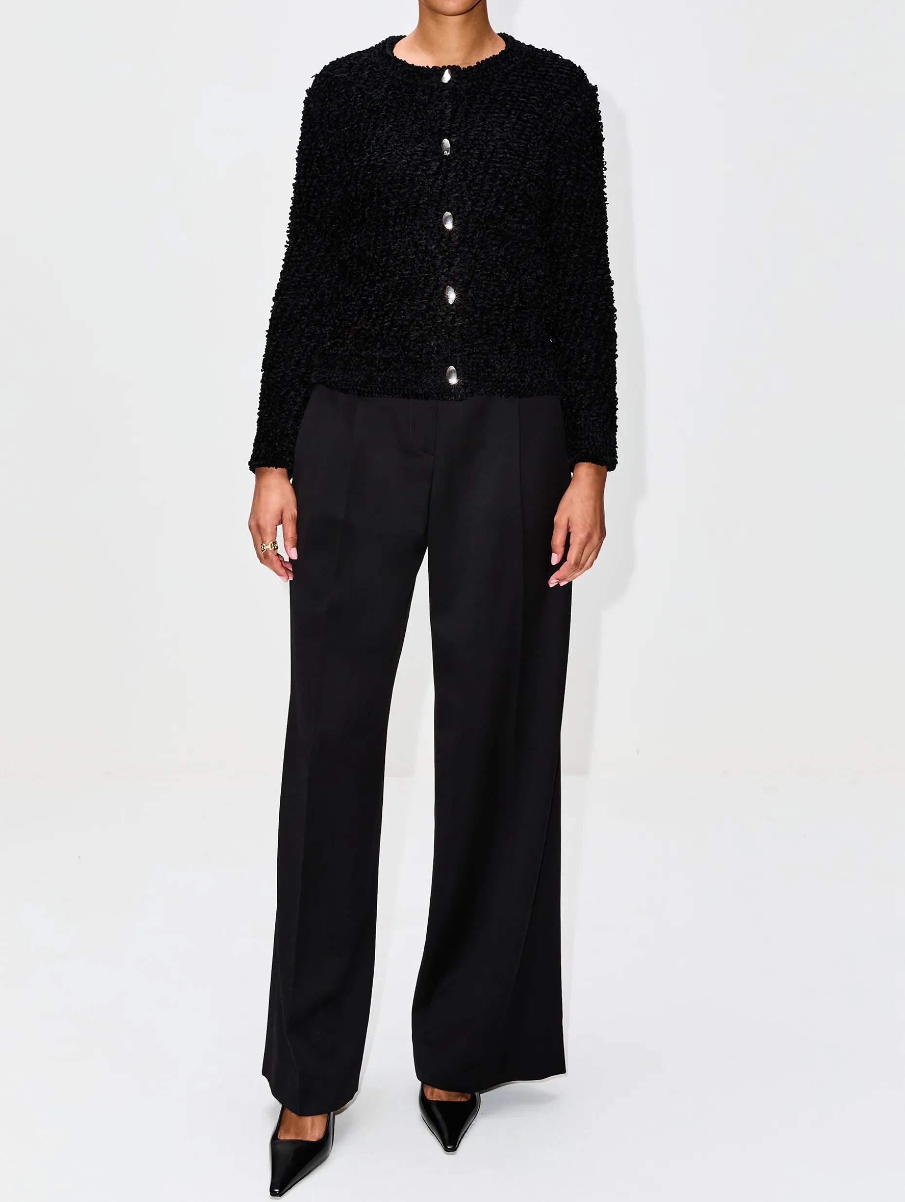 Crewneck Cardigan