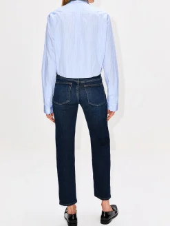 Cropped Button Up Shirt