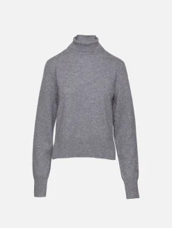 Cropped Turtleneck Top