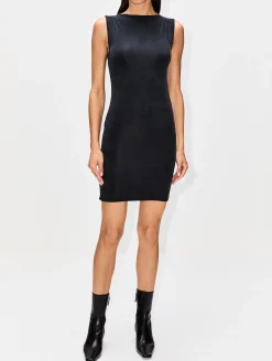 Cupro Jersey Mini Dress