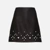 Cut Out Mini Skirt