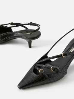 Decollete Buckle Slingback