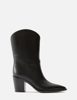Denver Leather Western Boot